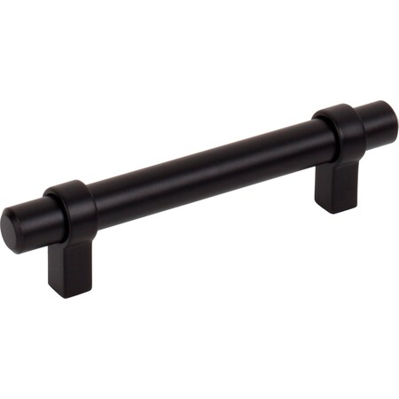 Jeffrey Alexander 96 Mm Center-To-Center Matte Black Key Grande Cabinet Bar Pull 596MB
